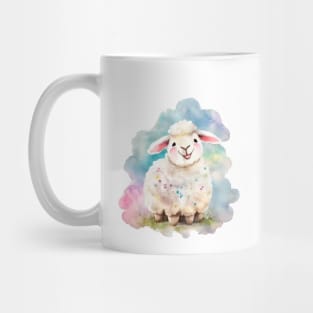 Cute lamb smiles Mug